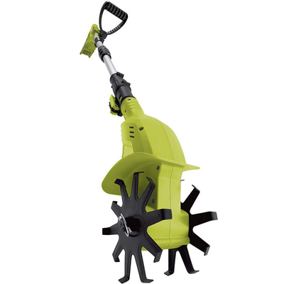 Anti-Slip Handle Mini Battery Tiller Electric Cordless Battery Powered Rotary Tiller Cultivator Household Garden Tiller With Extended Pole