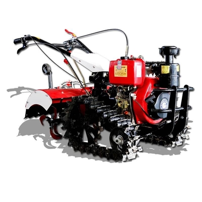 holland new model agriculture high quality 6 hp 4 wheels multipurpose rotary tiller with differential gearbox and driveshaft