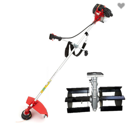 Farm/Lawn/Garden Weeder Rice Weeder Machine Backpack Brush Cutter 52cc Paddy Brush Cutter Tiller Lawn Mower